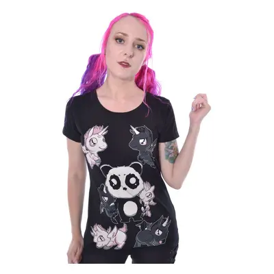 t-shirt women's - KILLER UNICORNS - KILLER PANDA