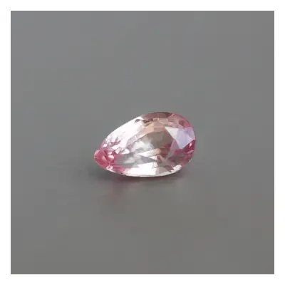 Loose 1.12 Ct Pear Pink And Orange Sapphire - setting