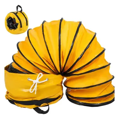 VEVOR 25ft Ducting Hose PVC Flexible Duct Hosing for 12inch Utility Blower, w/Bag