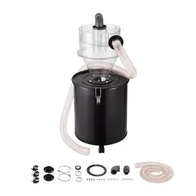 VEVOR Cyclone Dust Separator w/ Tank Vacuum Cleaner Separator 4" for 13 Gal Tank