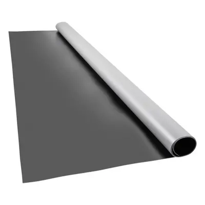 VEVOR Dance Floor, 6.6x11.8ft Dance Floor Roll, 0.06in Thick PVC Vinyl Dance Floor, Black/Grey R