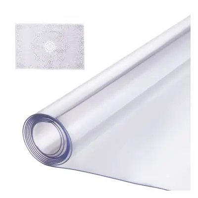 VEVOR PVC Table Protector 40x60 Inch Clear Plastic Desk Protector 1.5mm Thick