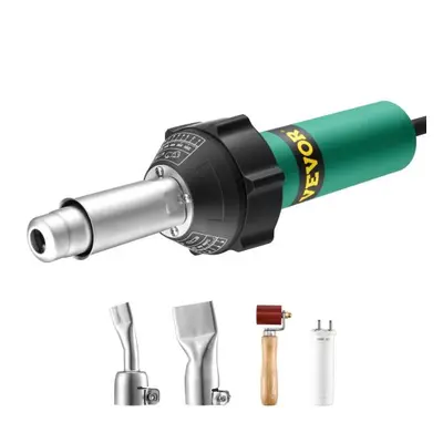 Hot Air Plastic Welder 1600W PVC TPO Vinyl Heat Gun Torch & 4 Accessories