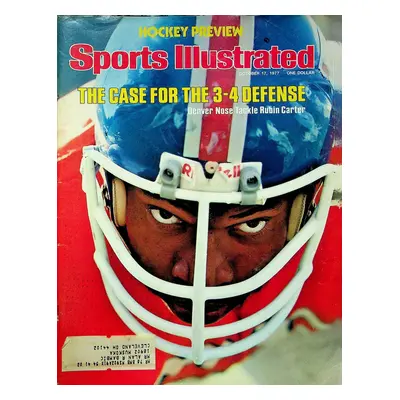 Sports Illustrated Magazine Nov 17 1977 Denver Broncos Rubin Carter Nose Tackle