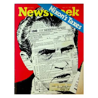 Newsweek Magazine Apr 15 1974 Richard Nixons Taxes Revealed Killer Tornado