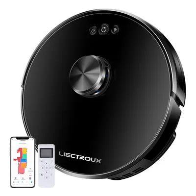 [RU Direct]Liectroux XR500 Lidar Robot Vacuum Cleaner Laser Navigation & Mapping Sweep and Wet M