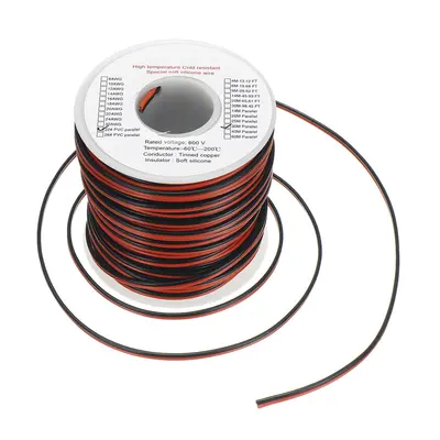 EUHOBBY 30m 22AWG PVC Line High Temperature Tinned Copper Wire Cable for RC Battery
