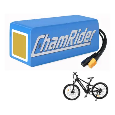 [EU Direct] Chamrider PVC 36V 20.3AH 730.8Wh Electric Bike Battery 2900mAh Lithium Li-ion 18650 