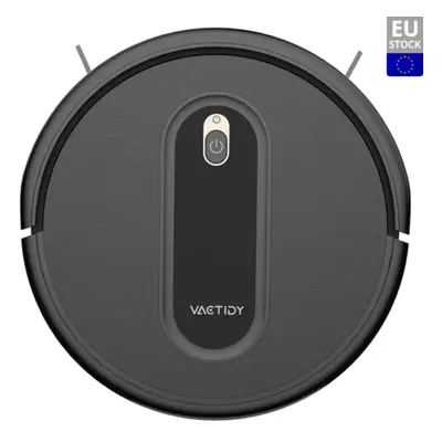 Vactidy T6 Robot Vacuum Cleaner, 2000Pa Suction, 500ml Dustbin, Self-Charging, 2500mAh Battery, 