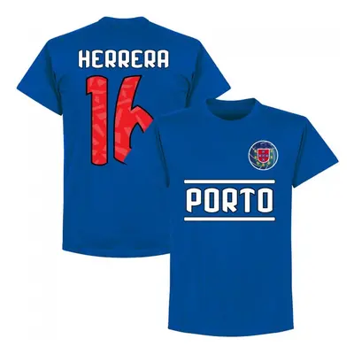 Porto Herrera 16 Team T-Shirt - Royal Men's Teal Polyester Made By: Soccer Tees