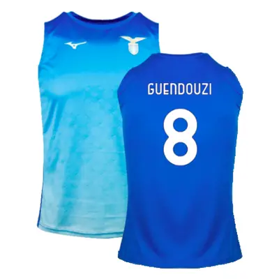 Lazio Graphic Sleeveless Training Shirt (Royal) (Guendouzi 8) 2024-2025 Men's Blue Polyester Mad