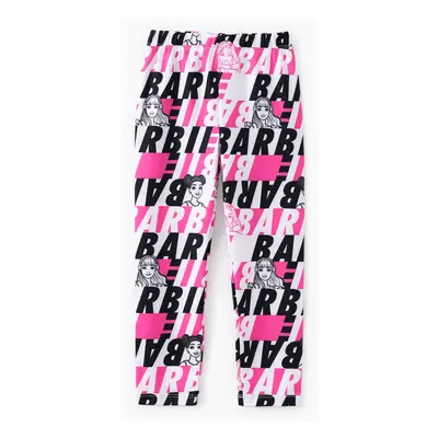 Barbie Toddler/Kid Girl Letter Pattern Leggings