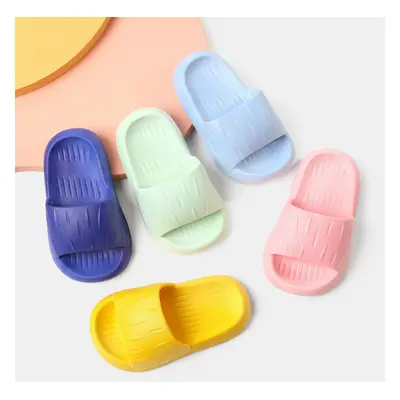 Kids Girl/Boy Solid PVC Water Shoes Slippers