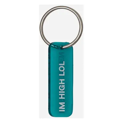 I m High Lol Keychain Transluscent Aqua