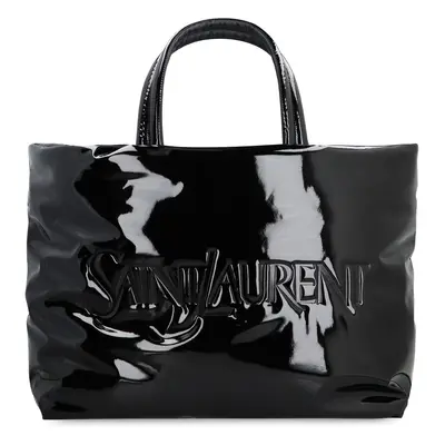 Saint Laurent Men's Padded Nylon Maxi Tote in Black | 777487FAC2Z Color