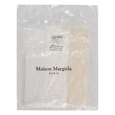 Maison Margiela Men's Cotton T-Shirt Set in White | Size Small | S50GC0687S23973