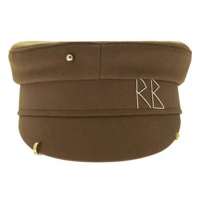 Ruslan Baginskiy Women's Baker Boy - Cotton Cap in Brown | Size Medium | KPC Color C Color PRS