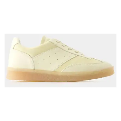 Mm6 Maison Margiela Women's Sneakers in Beige | Size | S59WS0212P6435T2316