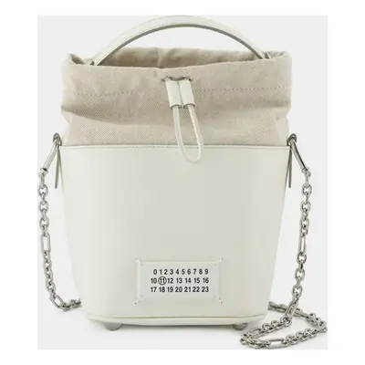 Maison Margiela 5Ac Small Hobo Bag in White | S61WG0035P4348H0157