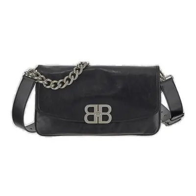 Balenciaga Women's Flap Bb Soft Bag in Black | Color 2AAI4 Color