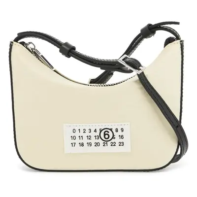 Mm6 Maison Margiela Women's Mini Numeric Shoulder Bag in Neutro | SB5ZI0008P6994