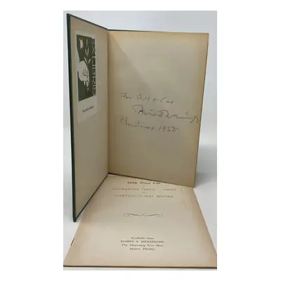 [Signed] What Flowering Tree is That? A Handbook for the Tropics Menninger, Edwin A. [Very Good]