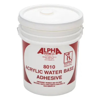 LIPPERT 2020002231 8010 WATERBASE ADHESIVE (5 GALLON), Used To Bond EPDM/ PVC/ Hypalon Membranes