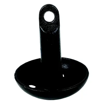 ATTWOOD 9941B1 ACHR-MUSH BLK PVC 08#, Deep Water; Mushroom Style; 8 Pound; PVC Coated; Black; Ca