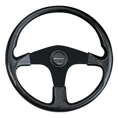 UFLEX CORSE-B/B BLACK PVC GRIP BLACK SPOKE, Fits 3/4 Inch Standard Taper Shaft; 13.8 Inch Diamet