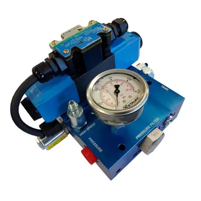 ACUSTEER 600-0013 HYDRAULIC STEERING MANIFOLD (TWO-SP, Used To Interface Hydraulic Steering To E