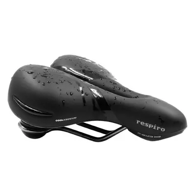 Saddle gel comfort max relaxed with lateral protection and elastomer Selle Royal Respiro Loisir