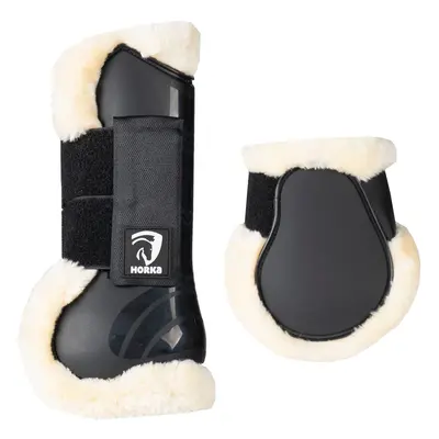 Set of 4 closed pvc horse gaiters Horka