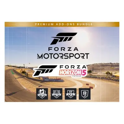 Forza Motorsport + Forza Horizon 5 - Premium Add-Ons Bundle DLC EN Nigeria (Xbox One/Series/Wind