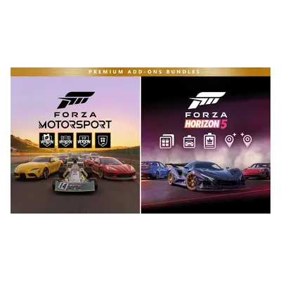 Forza Motorsport and Forza Horizon 5 Premium Add-Ons Bundle for Xbox / Windows (EU & UK)